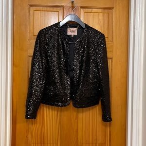 Black Sequin blazer
